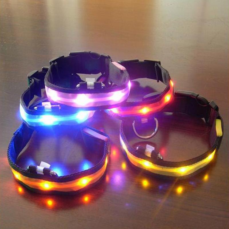 Collar para Perro con Tira de Luz LED para Iluminación