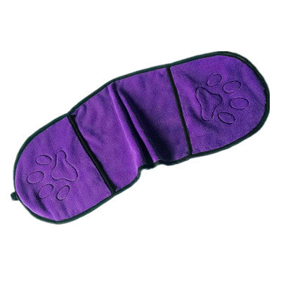 Toalla de Baño de Microfibra Ultra-Absorbente para Perros y Gatos