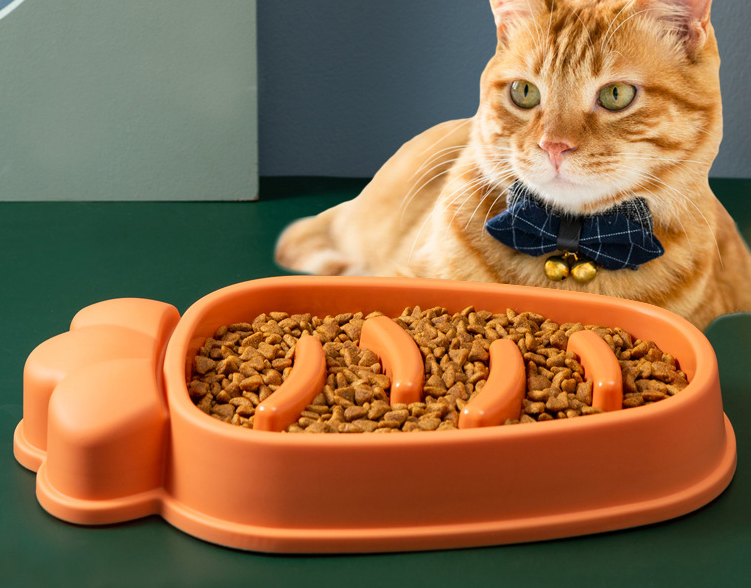 Cuenco de Alimentación Lenta para Perros Grandes - Diseño Anti-Atragantamiento