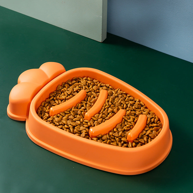 Cuenco de Alimentación Lenta para Perros Grandes - Diseño Anti-Atragantamiento