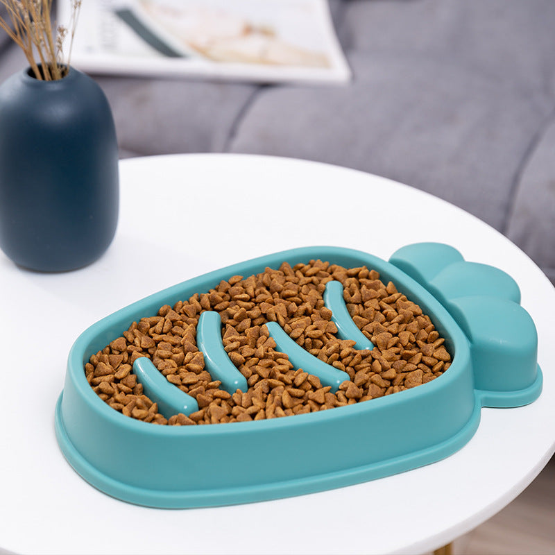 Cuenco de Alimentación Lenta para Perros Grandes - Diseño Anti-Atragantamiento